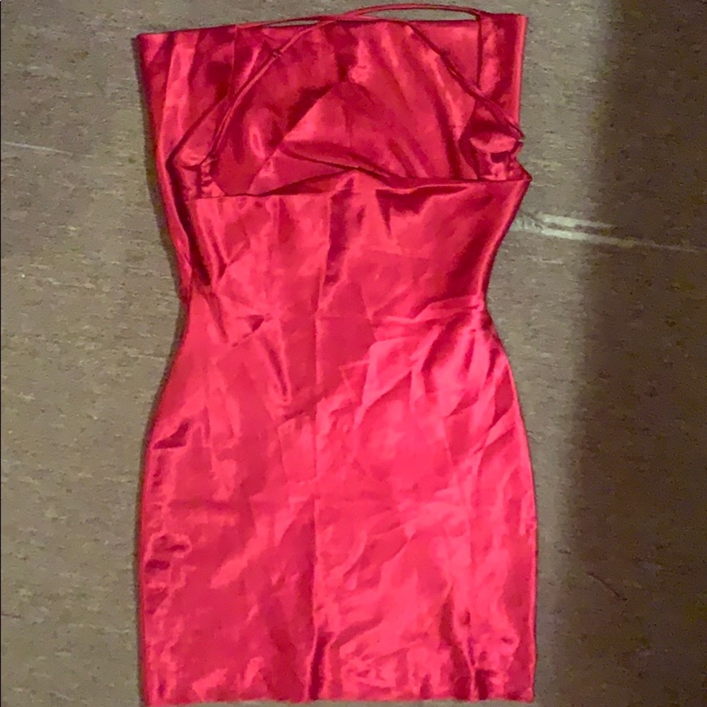 Satin dress